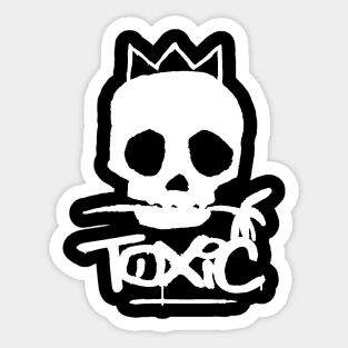 SKULL TOXIC Sticker